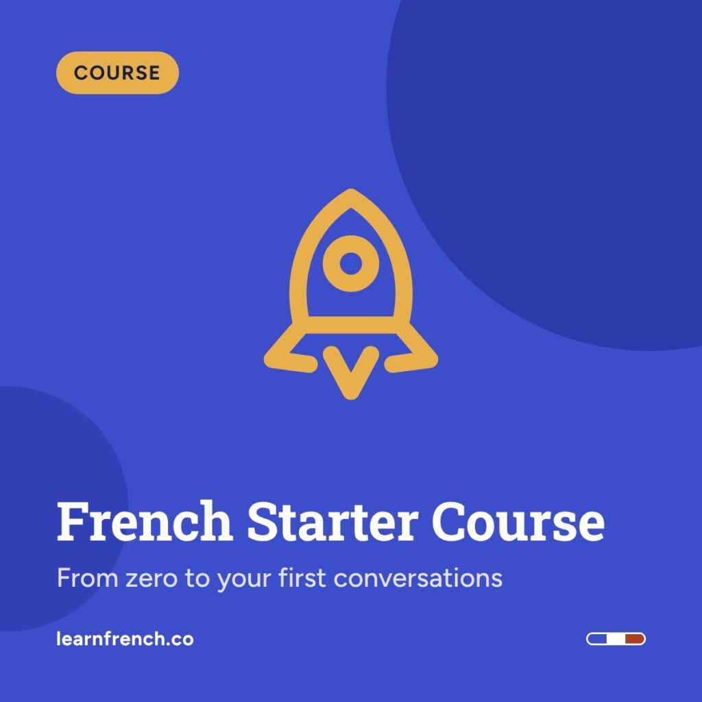 French Starter Course, cover image